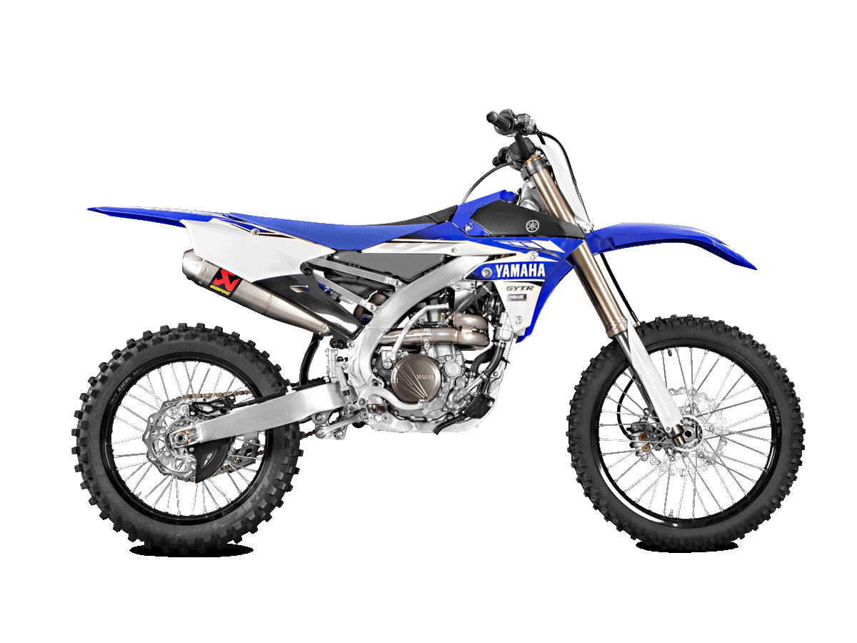 AKRAPOVIC S-Y2MR15-CIBNTA Exhaust System Racing Line (Titanium) for YAMAHA WR250F 2015-2019 Photo-1