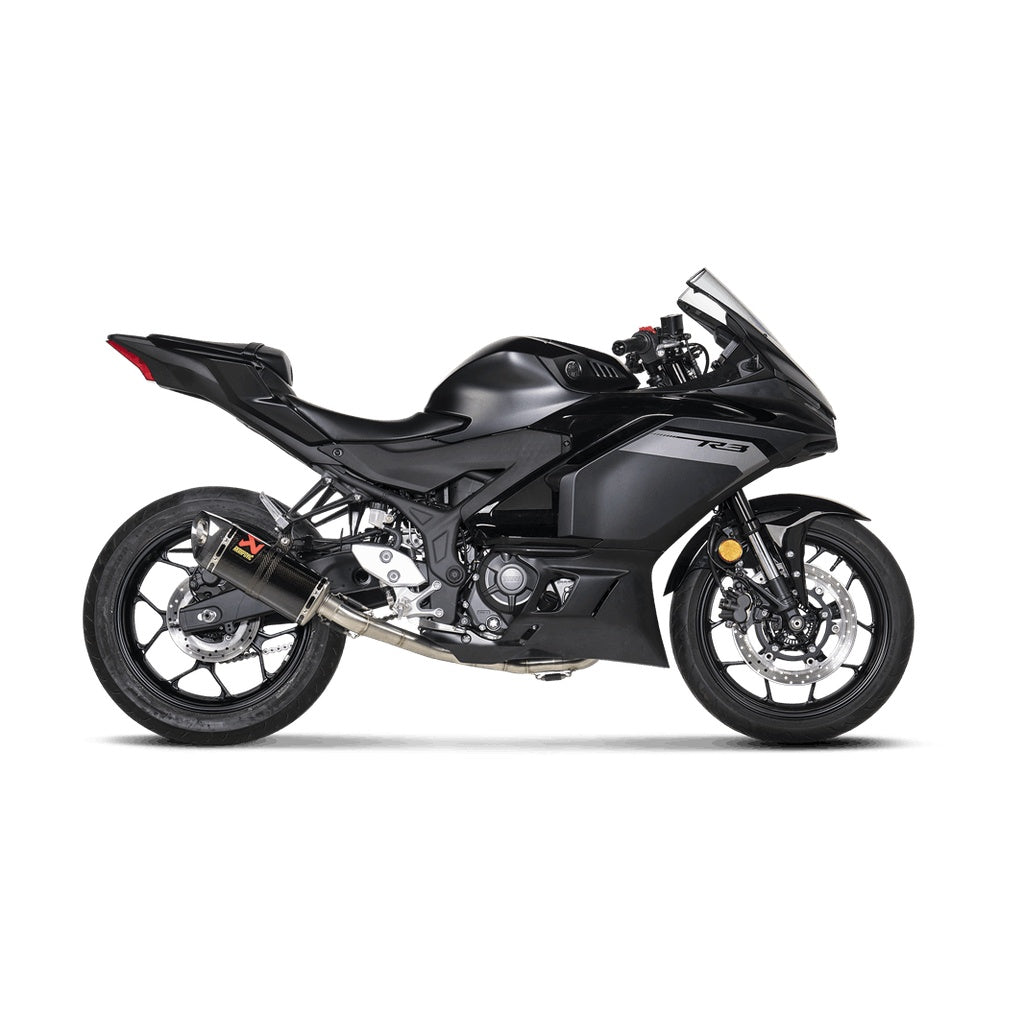 AKRAPOVIC S-Y3R3-APC Exhaust Racing Line (Carbon) for YAMAHA MT-03 2025- Photo-2