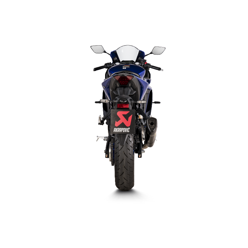 AKRAPOVIC S-Y3SO5-HAPC Exhaust System Slip-On Line (Carbon) for YAMAHA MT-03 2022-2023 Photo-3