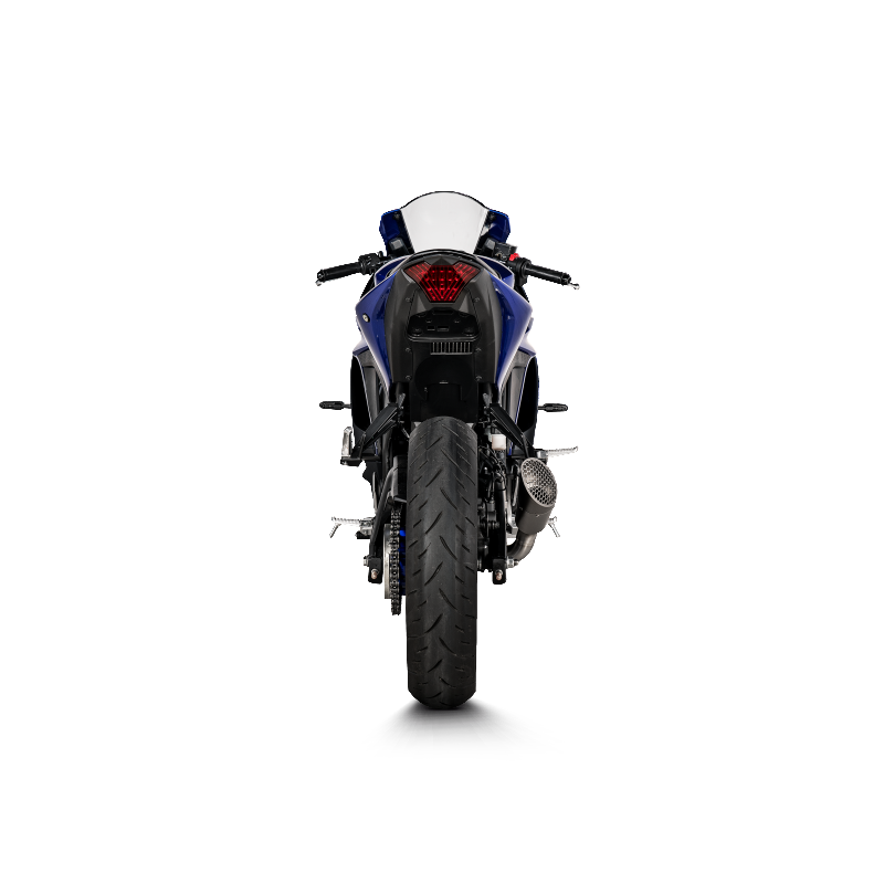 AKRAPOVIC S-Y3SO6-IVOSS Exhaust System Slip-On Line (SS) for YAMAHA MT-03 2022-2023 Photo-3