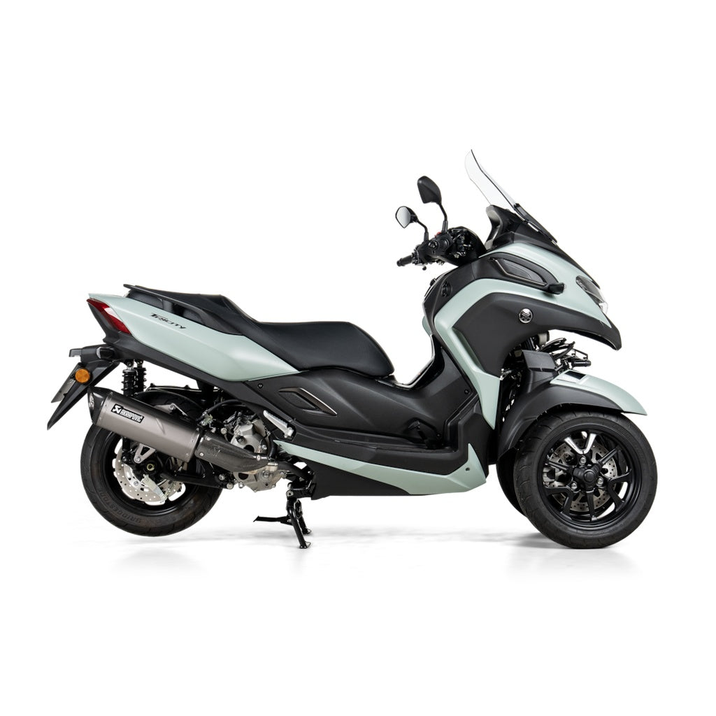 AKRAPOVIC S-Y3SO8-HRSS Exhaust System Slip-On Line (Stainless Steel) for YAMAHA Tricity 300 2025 Photo-1