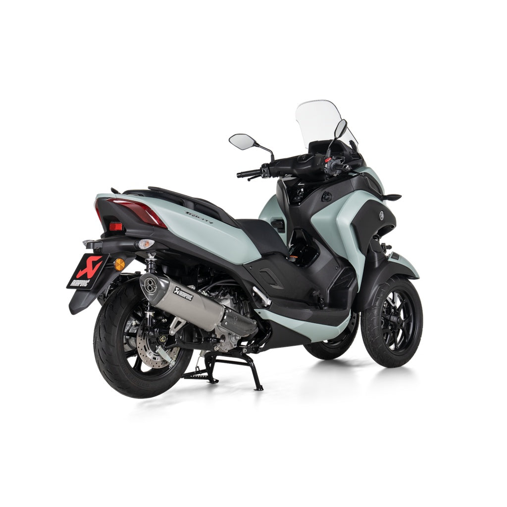 AKRAPOVIC S-Y3SO8-HRSS Exhaust System Slip-On Line (Stainless Steel) for YAMAHA Tricity 300 2025 Photo-2