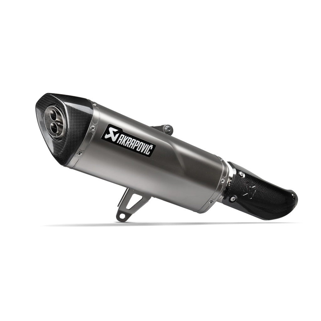 AKRAPOVIC S-Y3SO8-HRSS Exhaust System Slip-On Line (Stainless Steel) for YAMAHA Tricity 300 2025 Photo-0