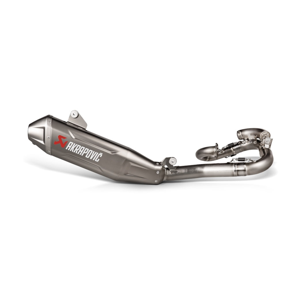 AKRAPOVIC S-Y4MET17-FDHLTA Exhaust System Evolution Line (Titanium) for YAMAHA YZ450F 2026 Photo-0