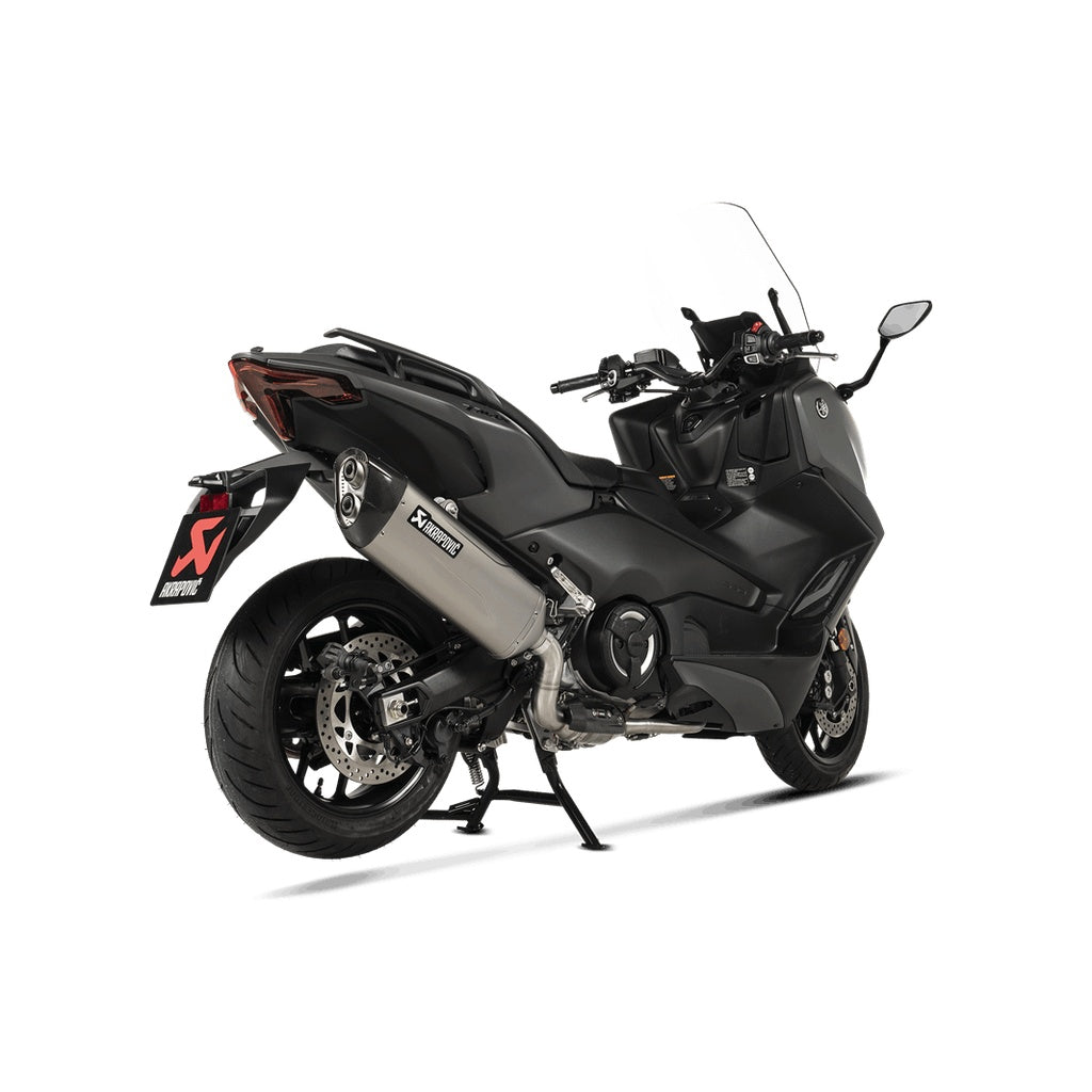 AKRAPOVIC S-Y5R9-HILT Exhaust Racing Line (Titanium) for YAMAHA TMAX 2025- Photo-1