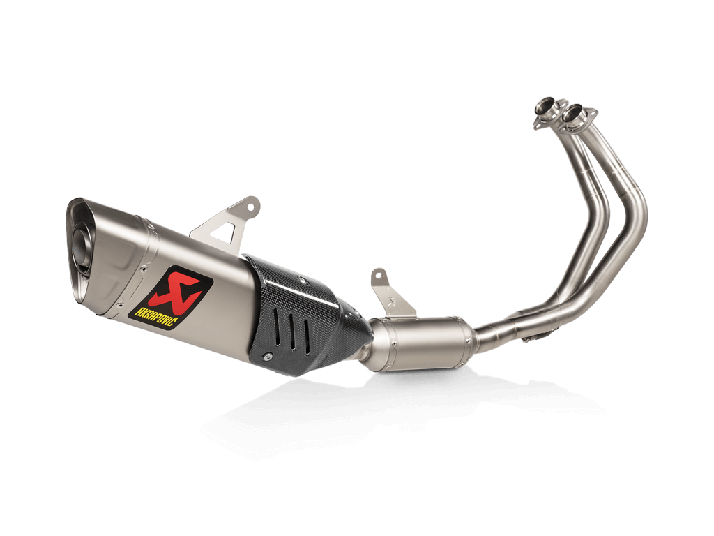 AKRAPOVIC S-Y7R12-APT Exhaust System Racing Line (Titanium) YAMAHA R7 2021+ Photo-0