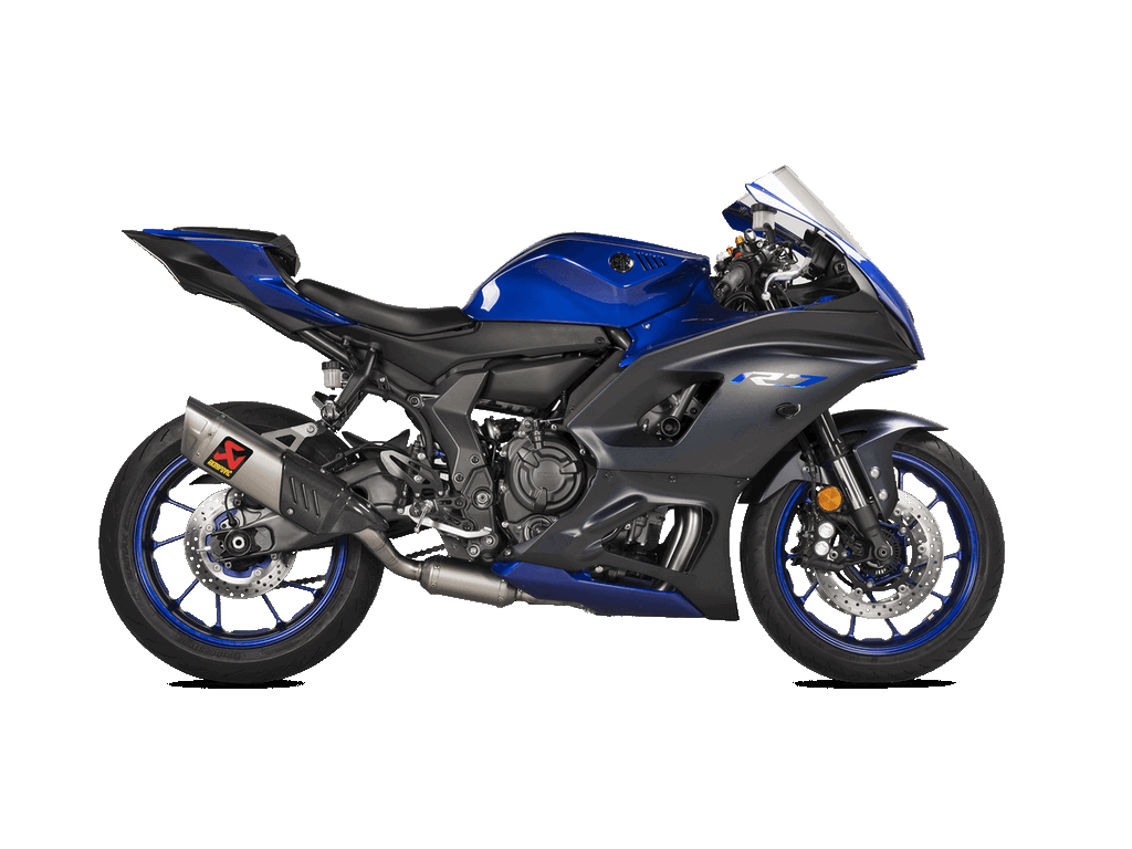 AKRAPOVIC S-Y7R12-APT Exhaust System Racing Line (Titanium) YAMAHA R7 2021+ Photo-1