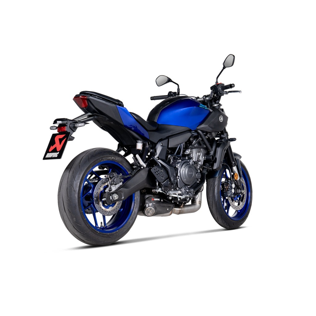 AKRAPOVIC S-Y7R13-HKGKHSS Exhaust System Racing Line (Stainless Steel) for YAMAHA MT-07 / FZ-07 Photo-2