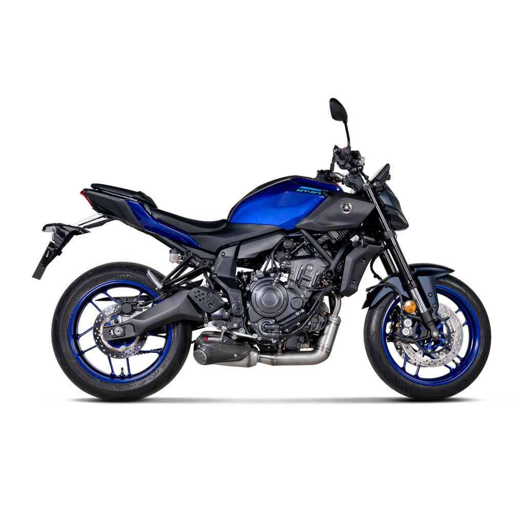 AKRAPOVIC S-Y7R13-HKGKHSS Exhaust System Racing Line (Stainless Steel) for YAMAHA MT-07 / FZ-07 Photo-1