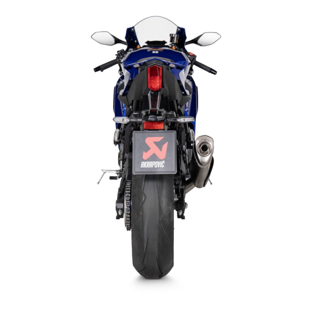 AKRAPOVIC S-Y7R14-HAPT Exhaust System Racing Line (Titanium) for YAMAHA R7 2026-2026 Photo-3