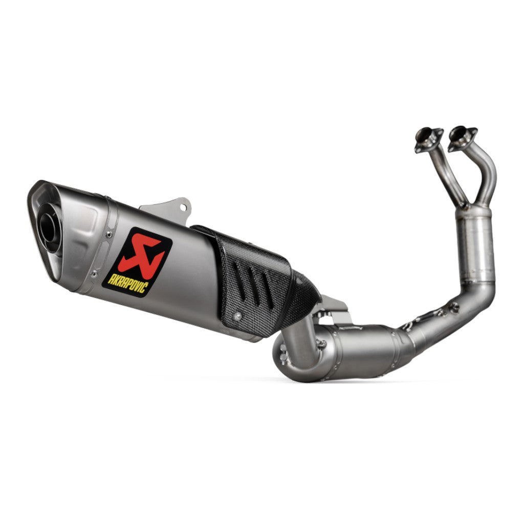 AKRAPOVIC S-Y7R14-HAPT Exhaust System Racing Line (Titanium) for YAMAHA R7 2026-2026 Photo-0