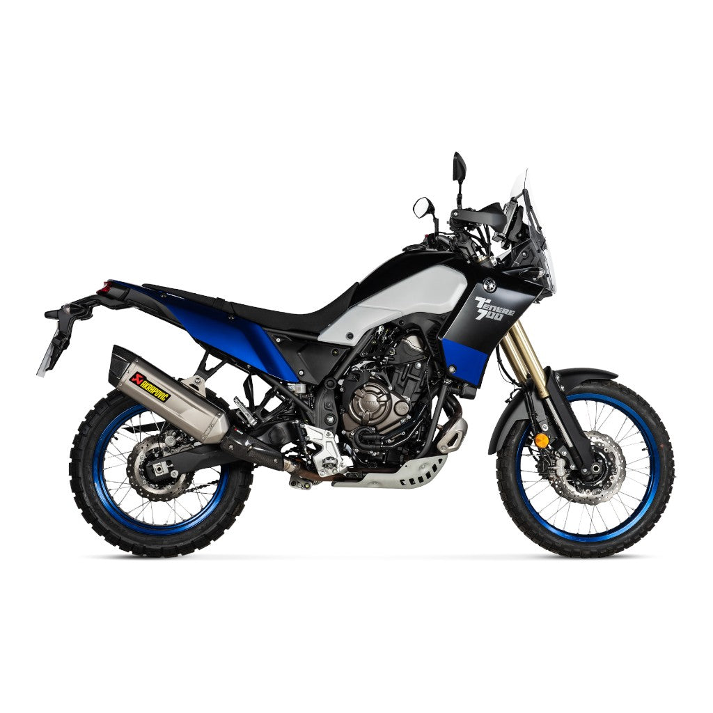 AKRAPOVIC S-Y7SO5-HGJT Exhaust System Slip-On Line (Titanium) for YAMAHA Tenere 700 2019-2023 Photo-2