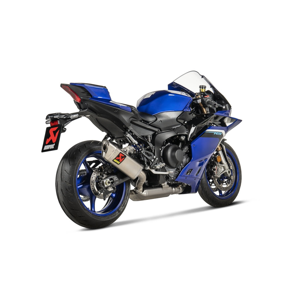 AKRAPOVIC S-Y9R17-HAPT Exaust System Racing Line (Titanium) for YAMAHA R9 2024- Photo-2