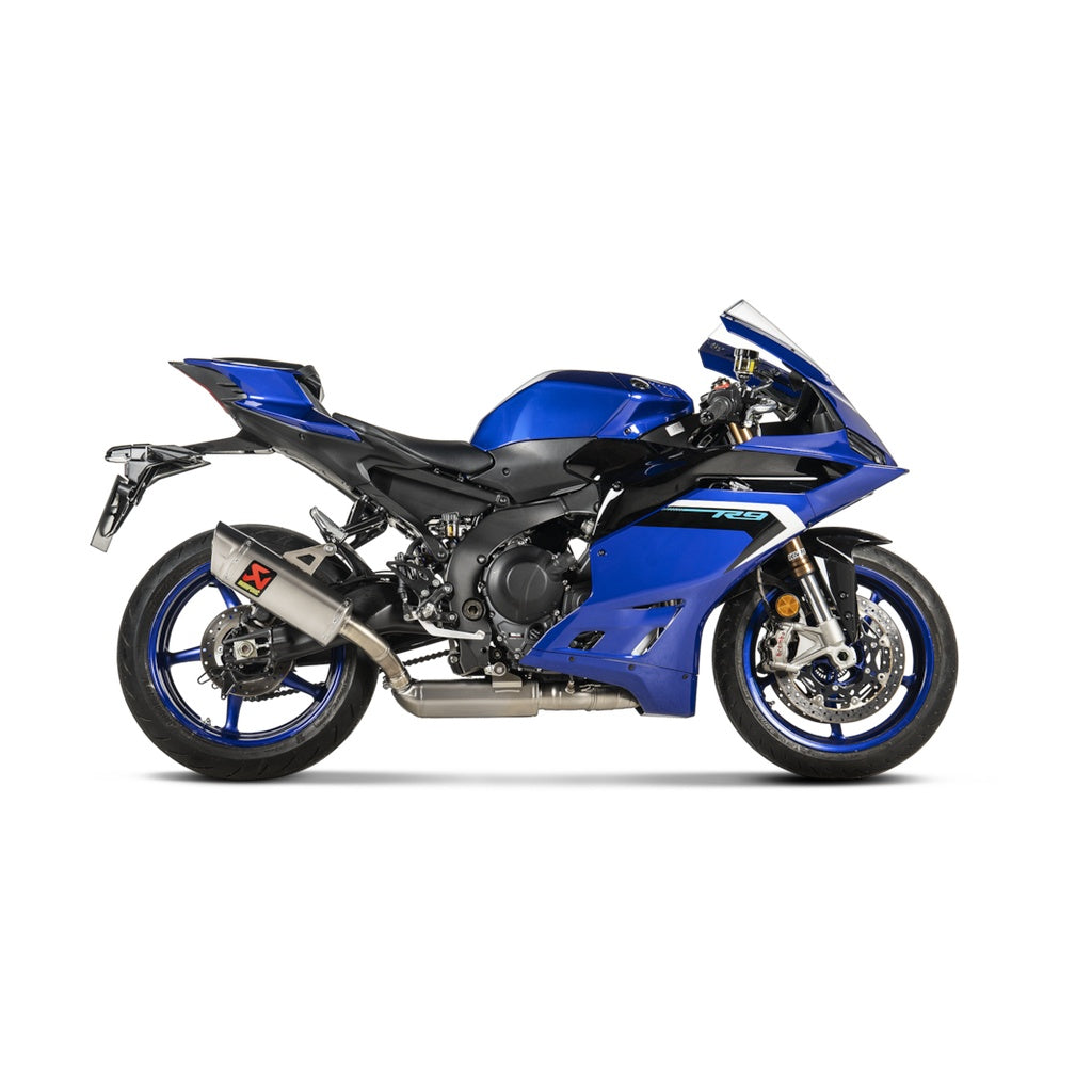 AKRAPOVIC S-Y9R17-HAPT Exaust System Racing Line (Titanium) for YAMAHA R9 2024- Photo-3