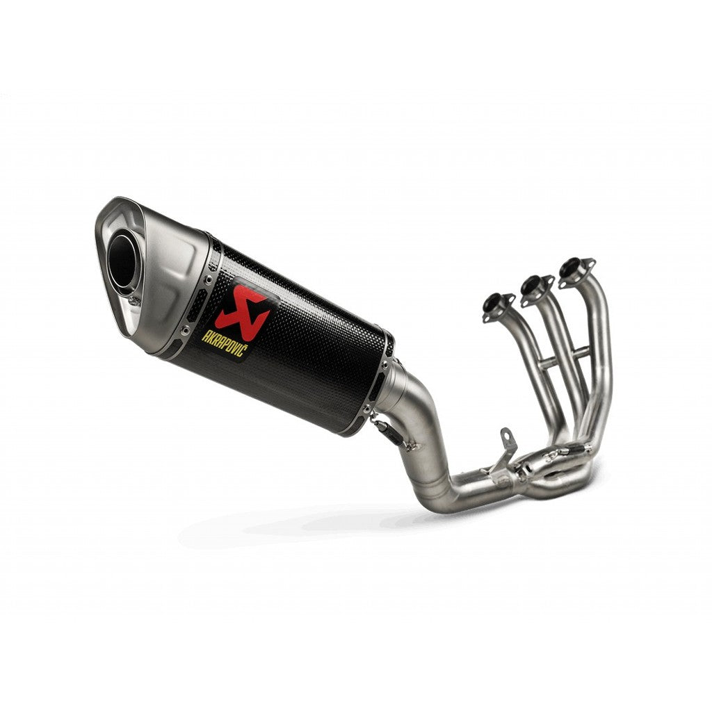 AKRAPOVIC S-Y9R18-APC Exhaust System Racing Line (Carbon) for YAMAHA MT-09 / FZ-09 2021-2023 Photo-0