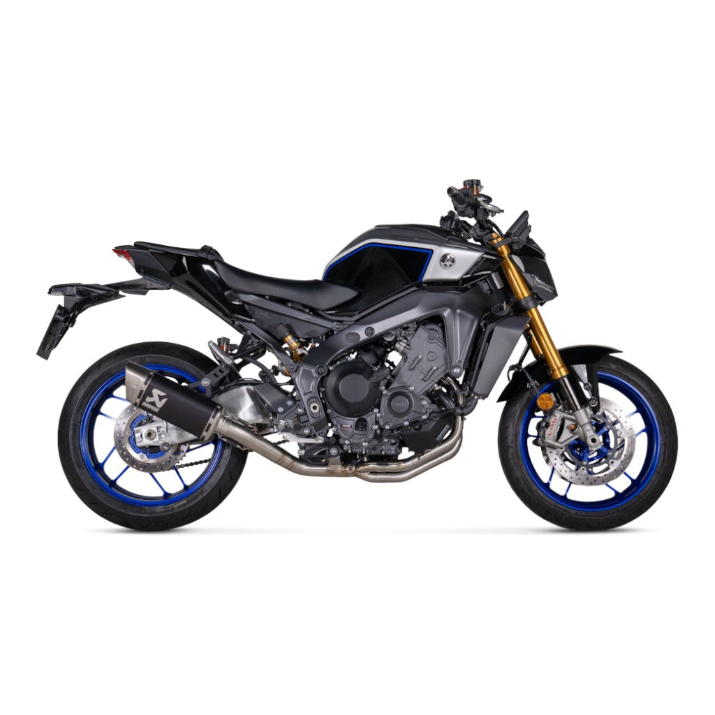 AKRAPOVIC S-Y9R24-APTBL Exhaust System Racing Line (Titanium) for YAMAHA MT-09/FZ-09 2021-2026 Photo-1