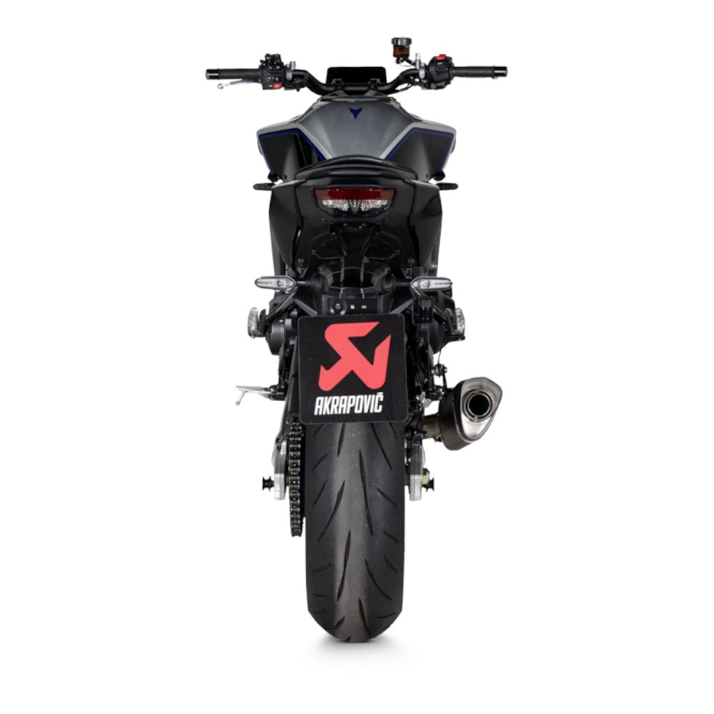 AKRAPOVIC S-Y9R24-APTBL Exhaust System Racing Line (Titanium) for YAMAHA MT-09/FZ-09 2021-2026 Photo-3