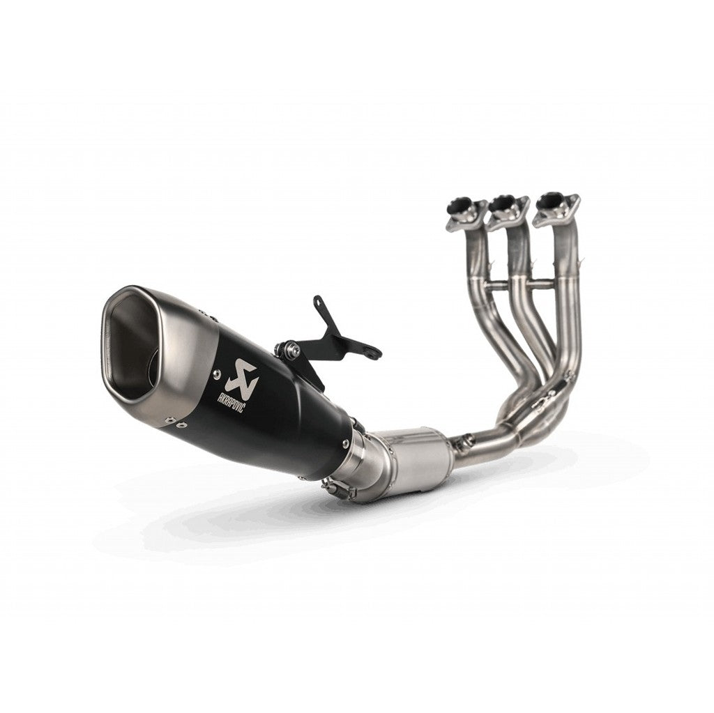 AKRAPOVIC S-T6R2-CQTBL Exhaust System Racing Line (Titanium) for TRIUMPH Daytona 660 2024+ Photo-0
