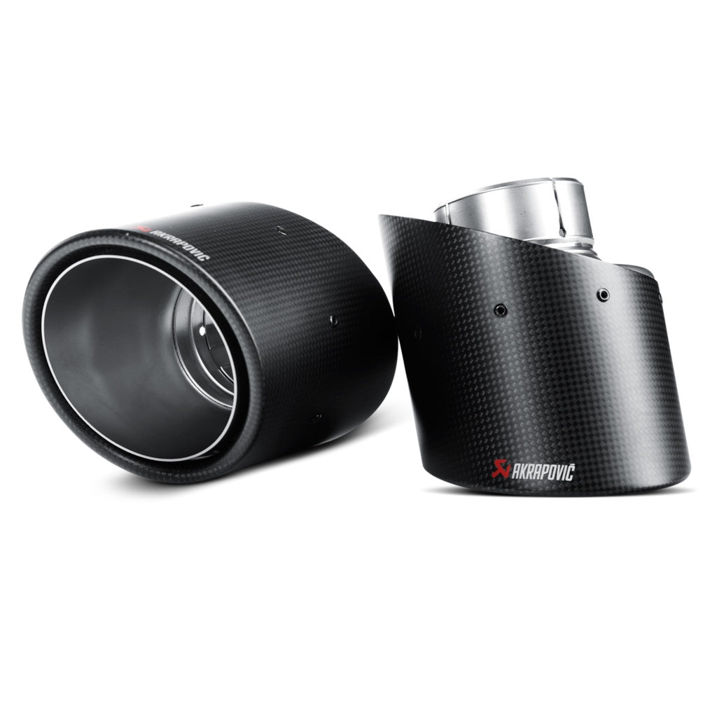 AKRAPOVIC TP-CS/1 Tail Pipe Set (Carbon) for ABARTH 500 / 500C / 595 / 595C Photo-0