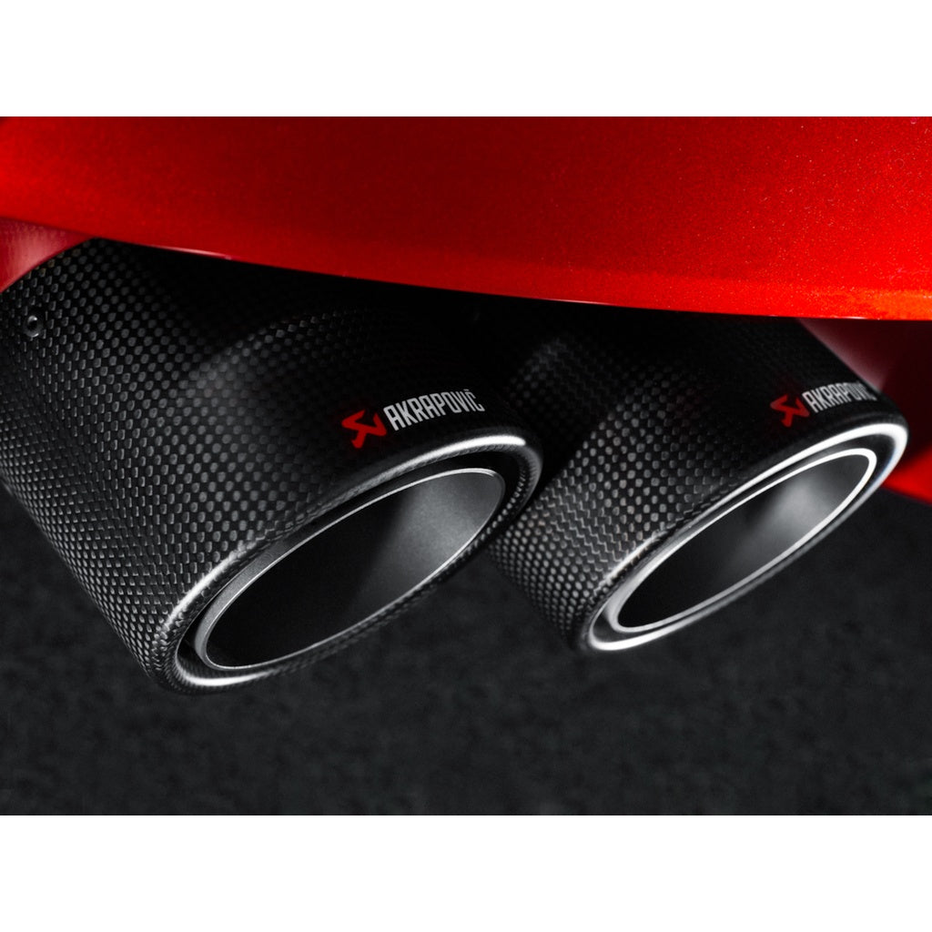 AKRAPOVIC TP-CT/10 Tail Pipe Set (Carbon) for BMW M5 (F10) / M6 (F12 / F13) / M6 Gran Coupe (F06) Photo-2