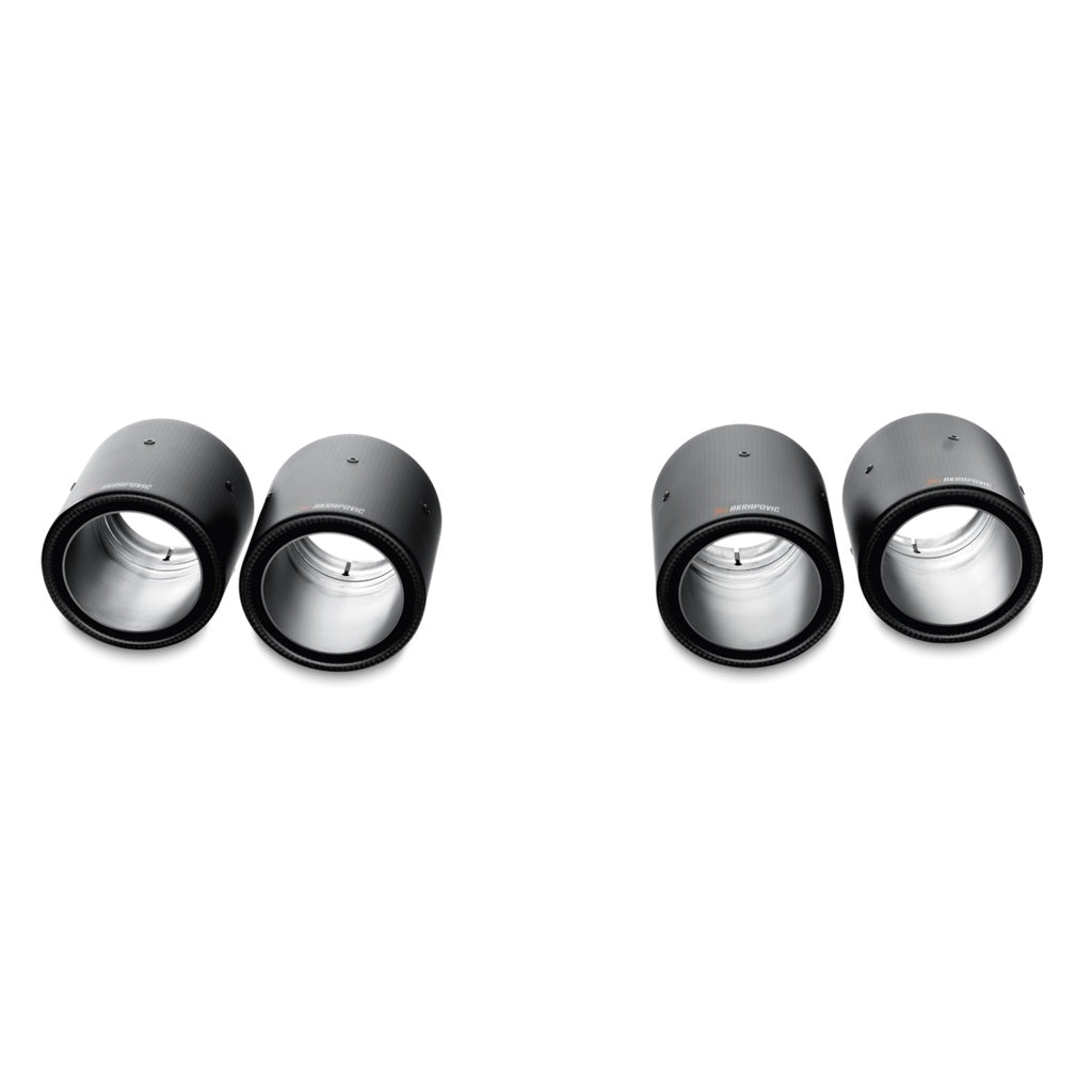 AKRAPOVIC TP-CT/10 Tail Pipe Set (Carbon) for BMW M5 (F10) / M6 (F12 / F13) / M6 Gran Coupe (F06) Photo-1