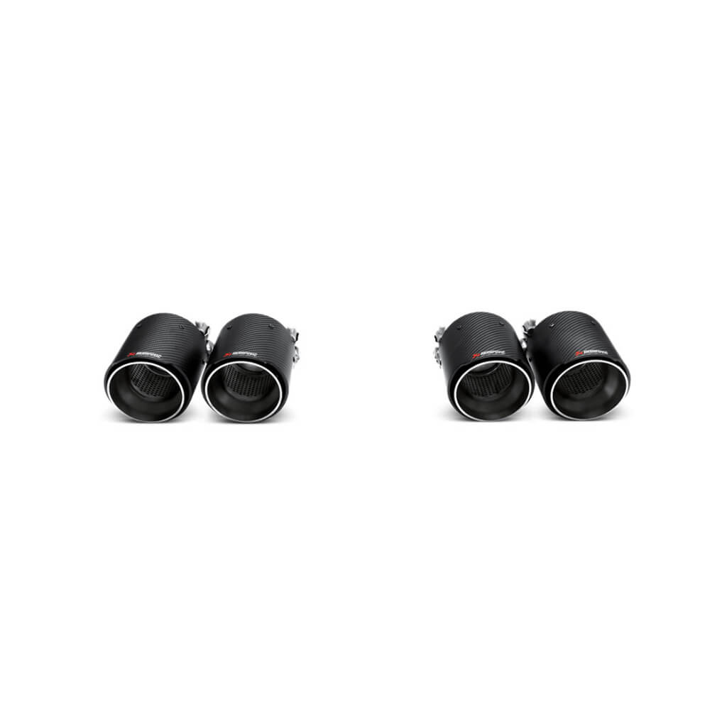AKRAPOVIC TP-CT/26 Tail Pipe Set (Carbon) for BMW M3 (F80) / M4 (F82) ECE Type Approval Photo-0