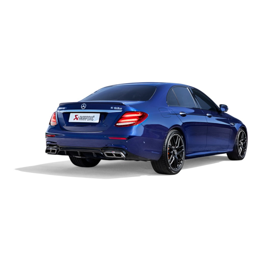 AKRAPOVIC TP-CT/46/G Tail Pipe Set (Carbon / High Gloss) for MERCEDES-BENZ E63 AMG / E63S AMG (W213 / S213) 2017-2019 ECE Type Approval Photo-3