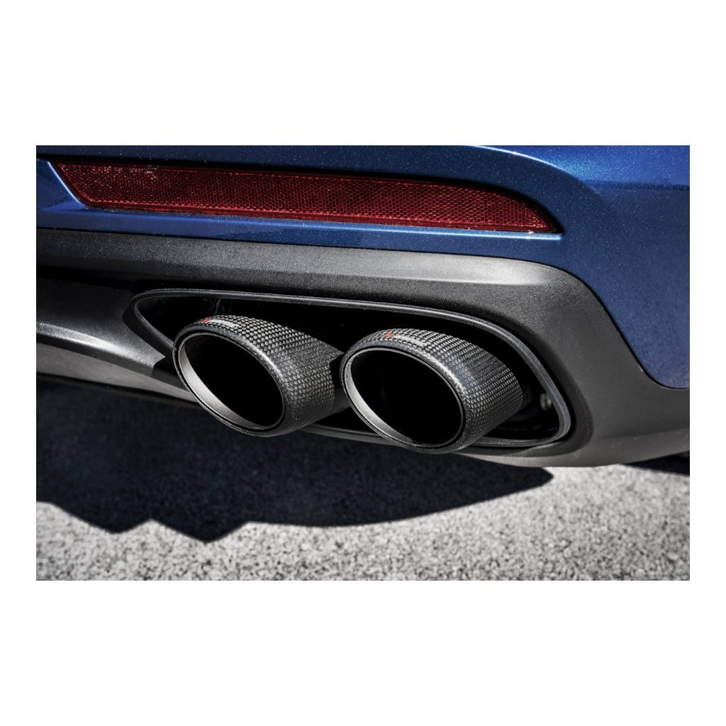 AKRAPOVIC TP-CT/48 Tail Pipe Set (Carbon) for PORSCHE Panamera Turbo / Panamera GTS / Panamera 4S / Panamera Turbo S E-Hybrid (971) Photo-1
