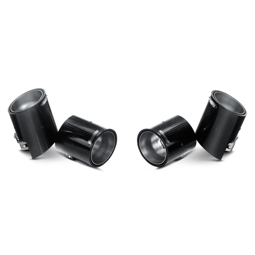 AKRAPOVIC TP-CT/5 Tail Pipe Set (Carbon) for BMW 1M Coupe (E82) 2011-2012 Photo-0