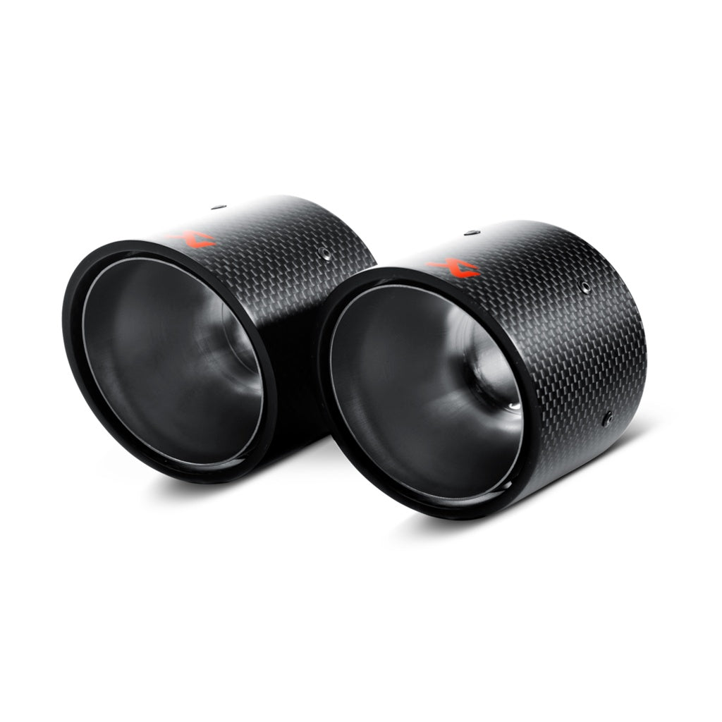 AKRAPOVIC TP-MINR56/57-CA Tail Pipe Set (Carbon) for MINI Cooper S (R56 / R57 / R58 / R59) / JCW (R56 / R57 / R58) Photo-0