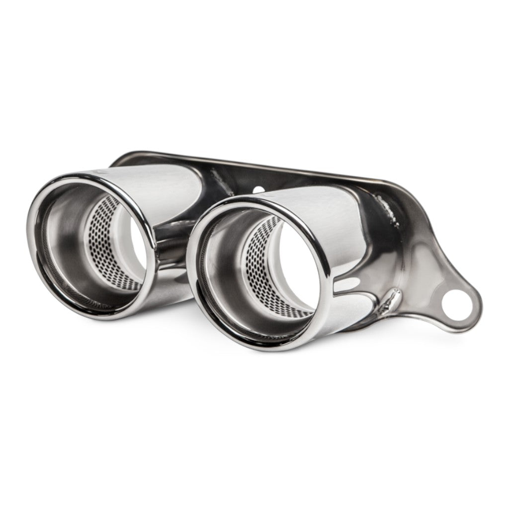AKRAPOVIC TP-PO997GT3H Tail Pipe Set (Titanium) for PORSCHE 911 GT3 (991) / 911 GT3 / GT3RS (997) EC Approval Photo-0