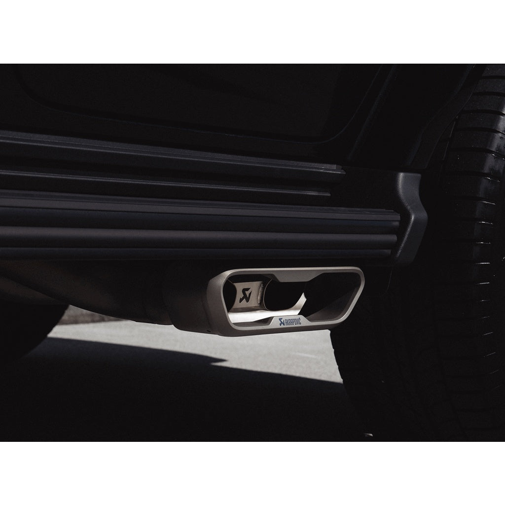 AKRAPOVIC TP-T/S/24/1 Tail Pipe Set (Titanium) for MERCEDES-BENZ AMG G63 (W465 / W463A) 2018+ Photo-1