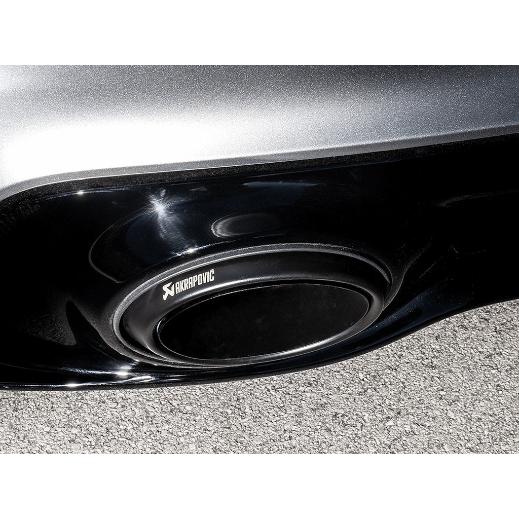 AKRAPOVIC TP-T/S/33 Tail Pipe Set (Titanium) Black for PORSCHE 992 Turbo / Turbo S / Sport Classic Photo-1