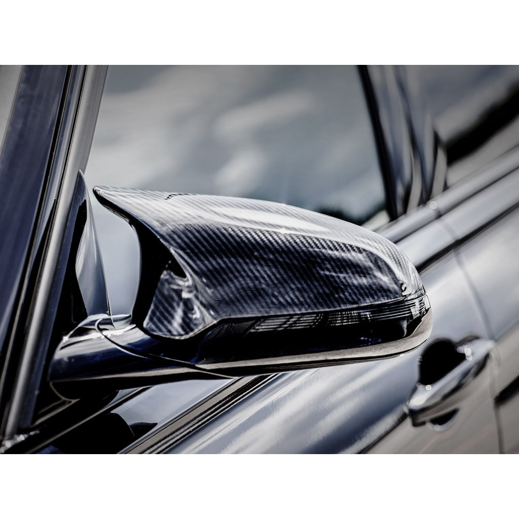 AKRAPOVIC WM-BM/CA/2/G Mirror Cap Set (Carbon, Gloss) for BMW M2 (F87) / M3 (F80) / M4 (F82 / F83) Photo-1