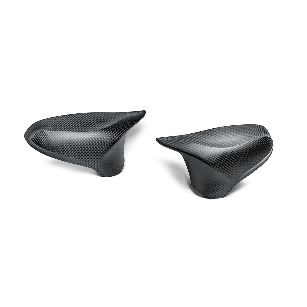 AKRAPOVIC WM-BM/CA/2/M Mirror Cap Set (Carbon / Matte) for BMW M2 (F87) / M3 (F80) / M4 (F82 / F83) Photo-0