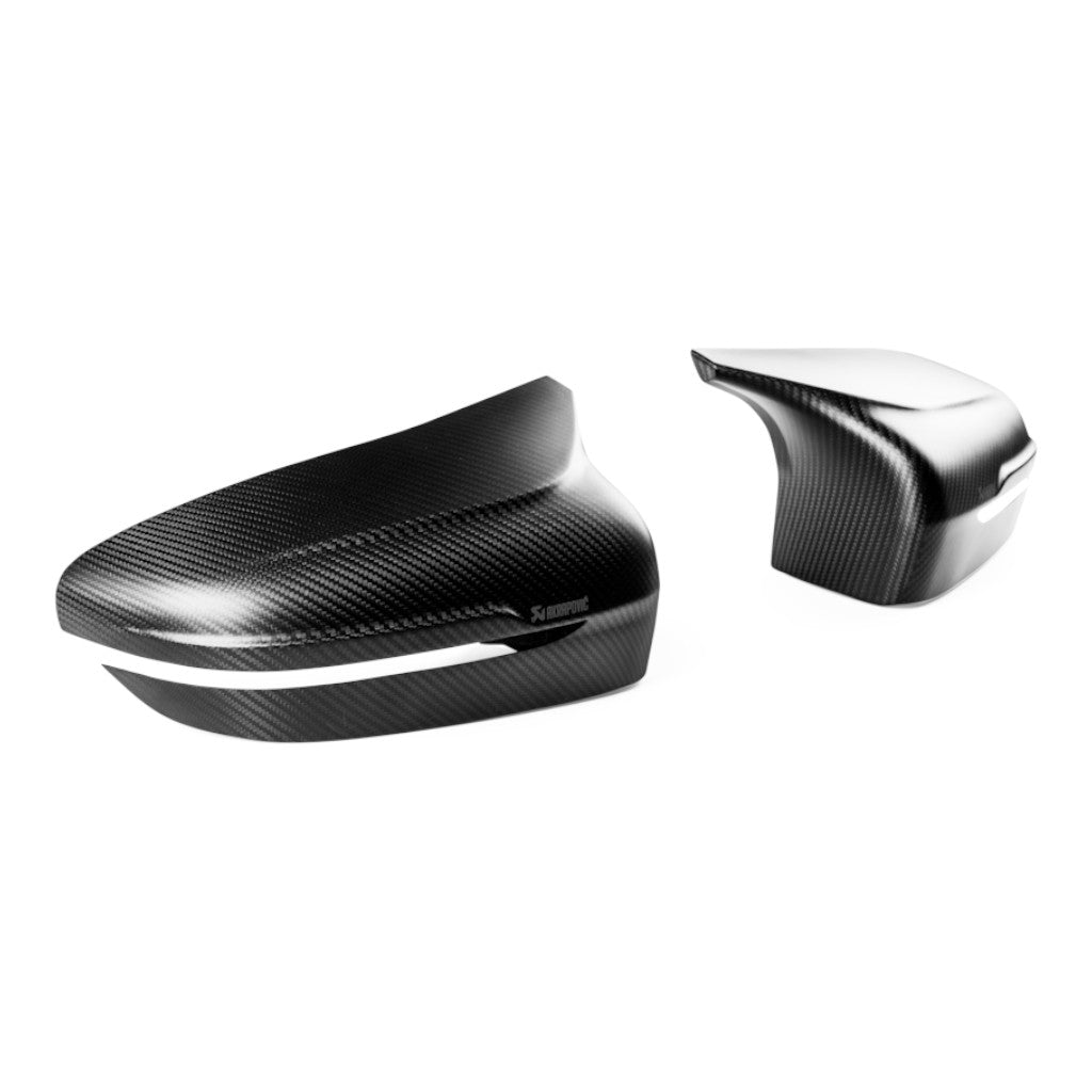 AKRAPOVIC WM-BM/CA/3/M Mirror Cap Set (Carbon / Matte) for BMW M5 (F90) / M8 (F91 / F92 / F93) Photo-0