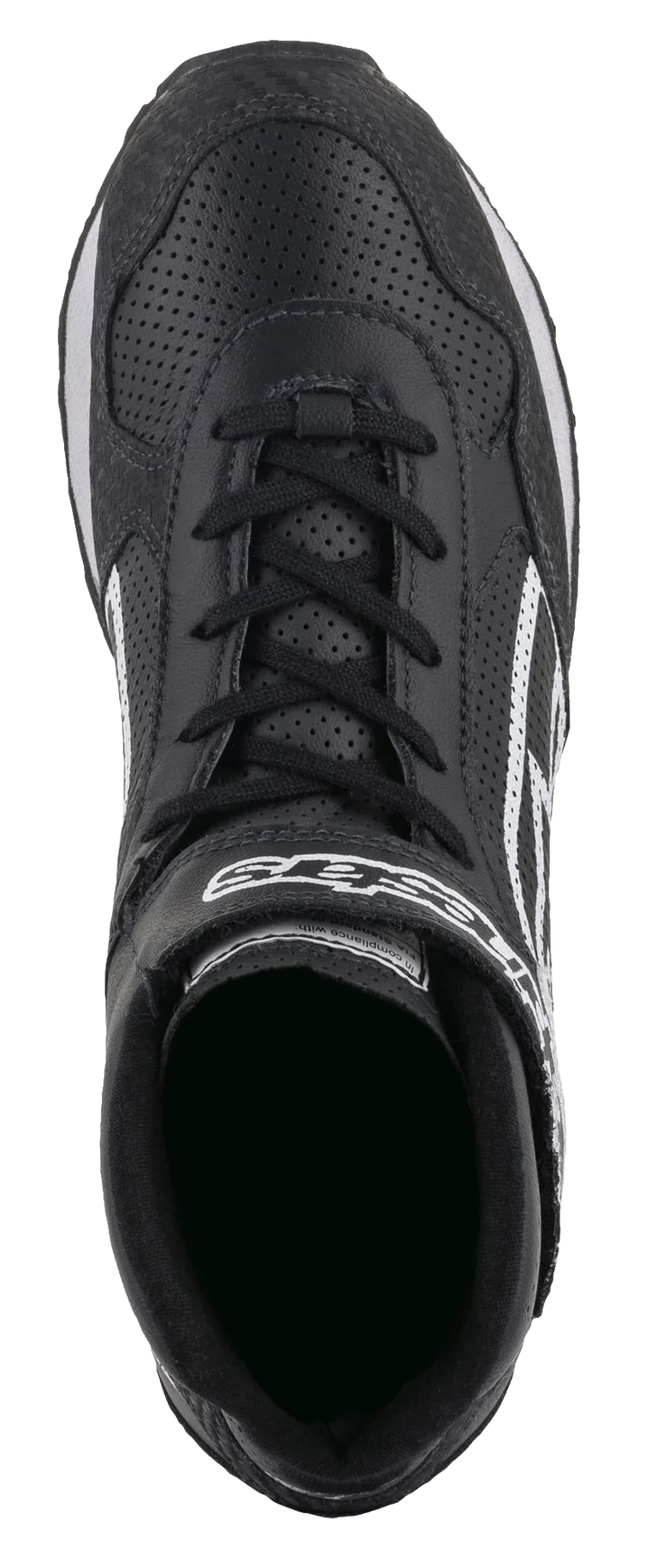 ALPINESTARS 2719021_12_14 Auto racing shoes Radar - FIA Only Black / White, Size 14 Photo-2