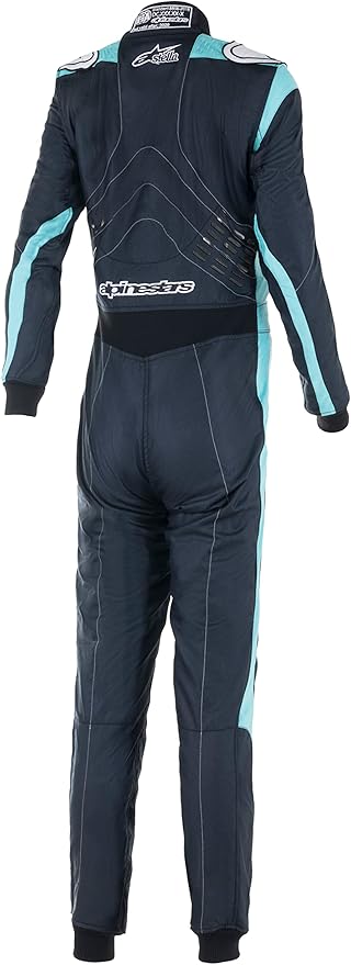 ALPINESTARS 3360022_1721_36 Womans auto racing suit Stella GP Pro Comp V2 FIA Black / Turquoise / White, Size 36 Photo-1