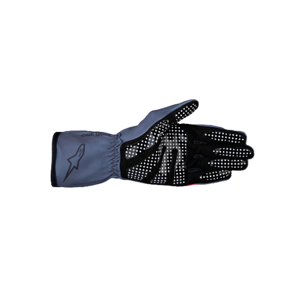 ALPINESTARS 3550625-9152-M Gloves for Karting Tech-1 K Race V2, Asphalt / Red / Charcoal, Size M Photo-1