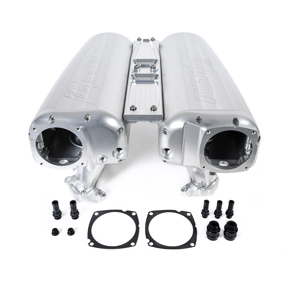AMS ALP.37.08.0001-3 Billet Intake Manifold (Special Anodize) for AUDI R8 2017- / LAMBORGHINI Huracan 2015- Photo-0