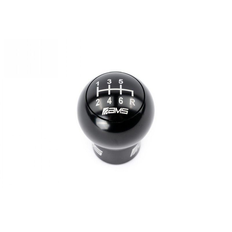 AMS AMS.50.06.0002-1 6-Speed Billet Shift Knob (incl. Red, Black, Silver Caps) for SUBARU WRX/STI 2004-2022 Photo-4