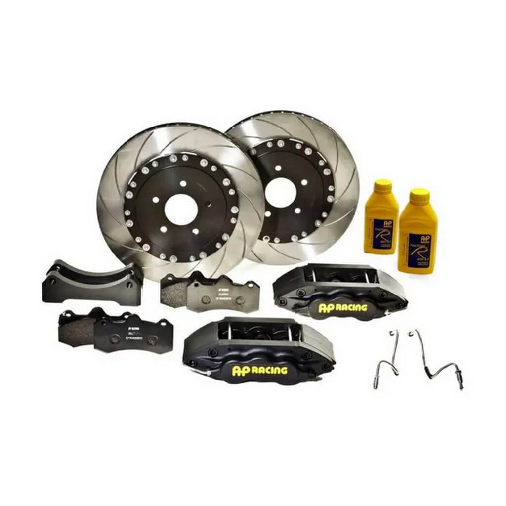 AP RACING CP5570-1004.G8 Brake Kit (Front 330x28), Black Caliper for MITSUBISHI Lancer Evo 5 / 6 Photo-0