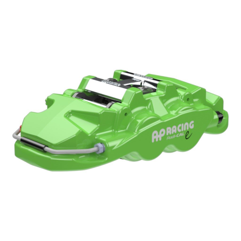 AP RACING CP9332-5AGN26 Left Brake Caliper WR1 Radi-CAL E, 4 Piston (LHL), Green Photo-0