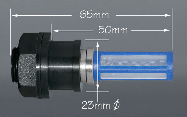 AQUAMIST 806-271 Tank adaptor filter for 22mm hole (2-4mm wall) Photo-1