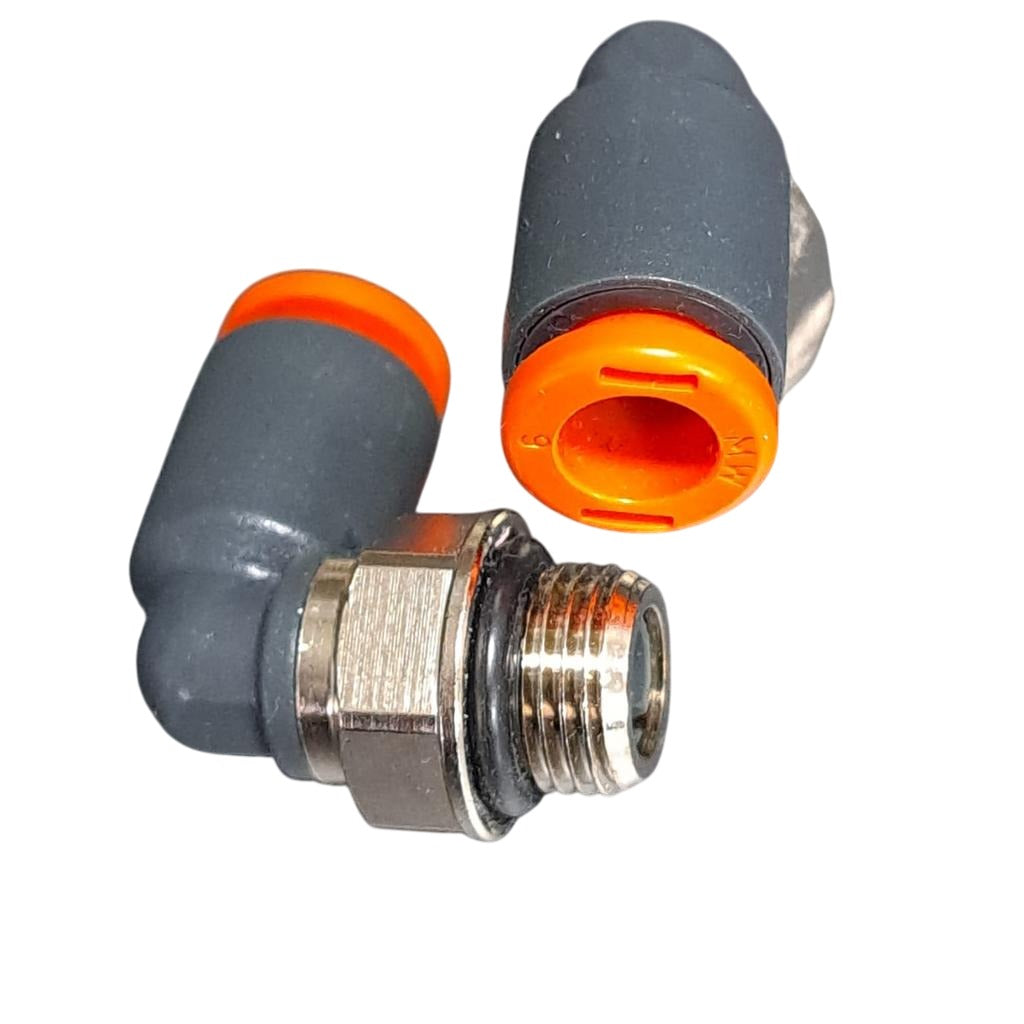 AQUAMIST 806-399P Swivelable Compression Fitting 1/8 BSP M/F Photo-0