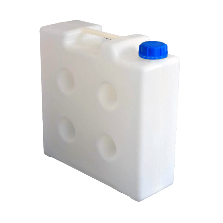 AQUAMIST 806-691-2x22 10L Baffled Tank With Bracket (2x22mm Hole) Photo-0