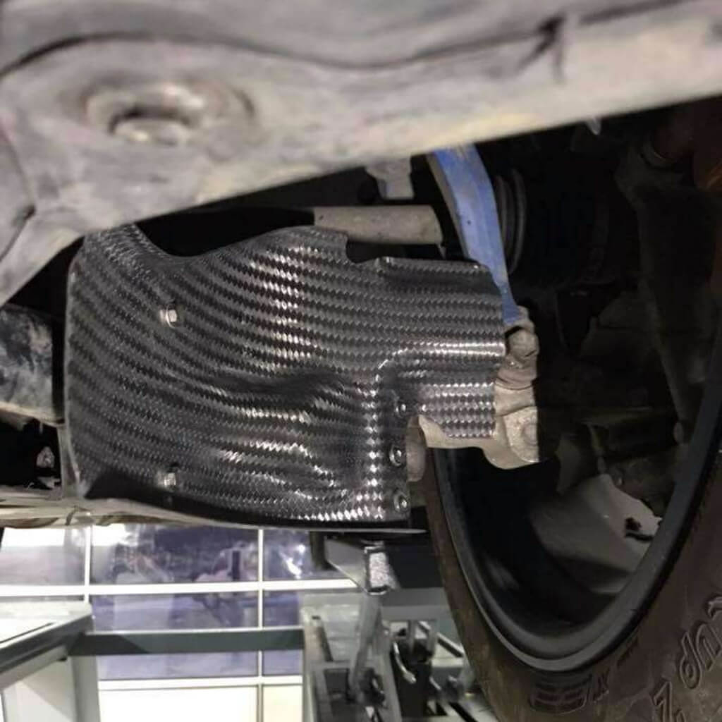 ARD 100005COOL Dry Carbon Competition Brake Cooling Kit (Front and Rear) for NISSAN GT-R R35 (1 set = 4 pcs) Photo-4