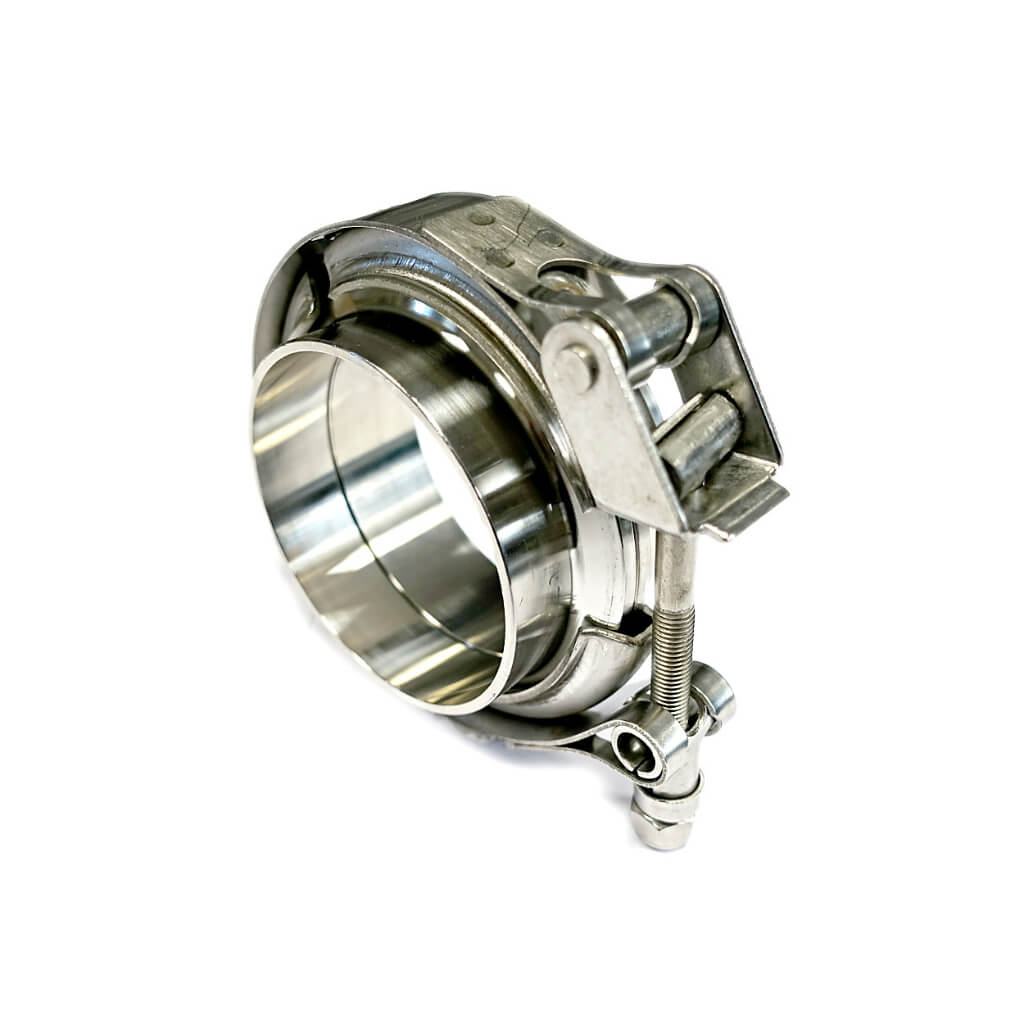 ARD 4055B Quick V-Band Clamp with Male and Female Flanges Kit 3\" (76 mm) 2 Flange / Clamp Photo-0