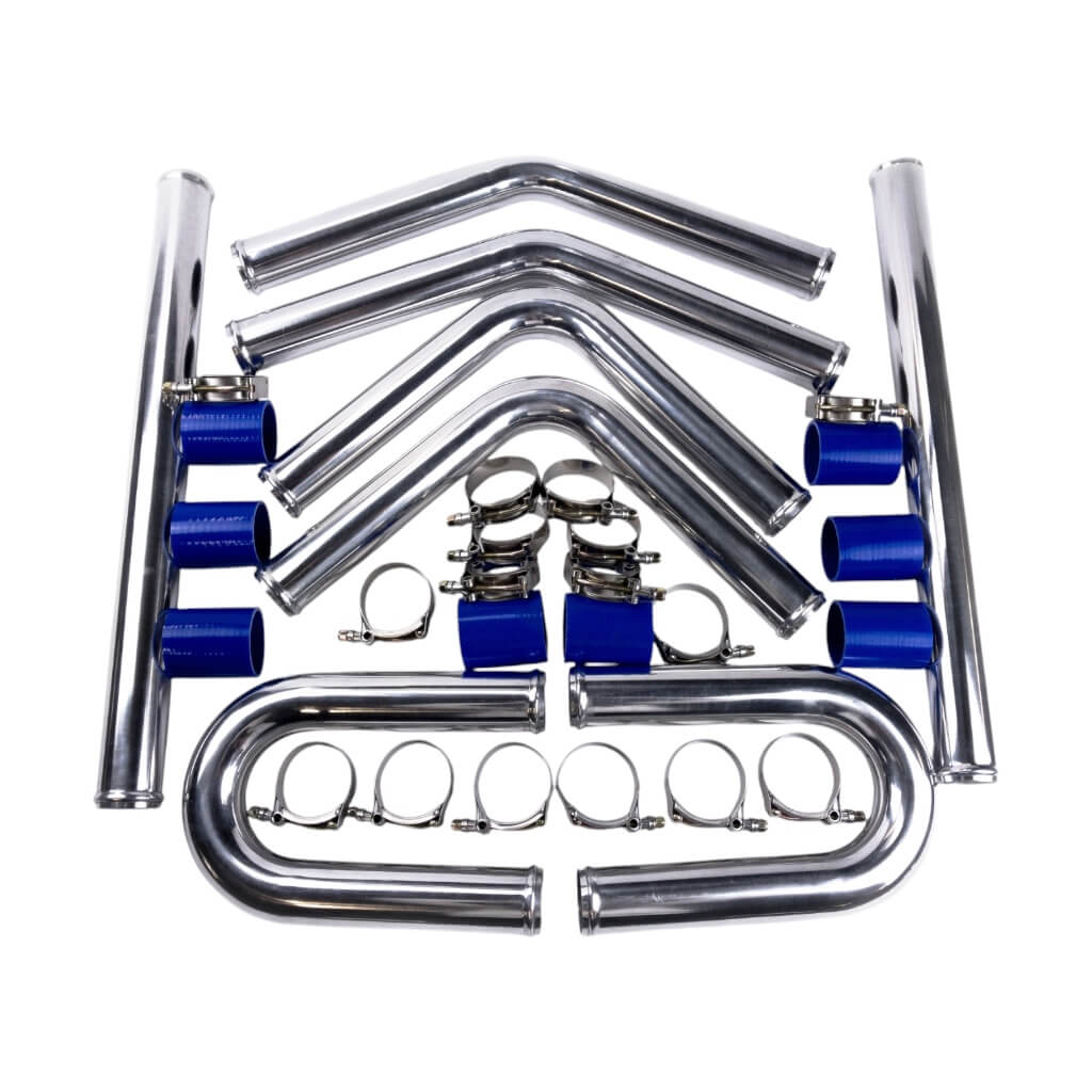 ARD 5592a Aluminum Pipes Set + Silicone + Clamps (Universal) 2\" Photo-1