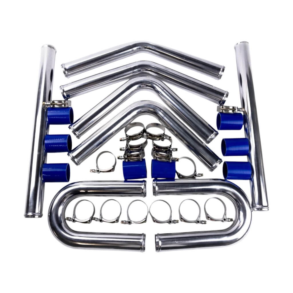 ARD 5592b Aluminum Pipes Set + Silicone + Clamps (Universal) 2.25\" Photo-1